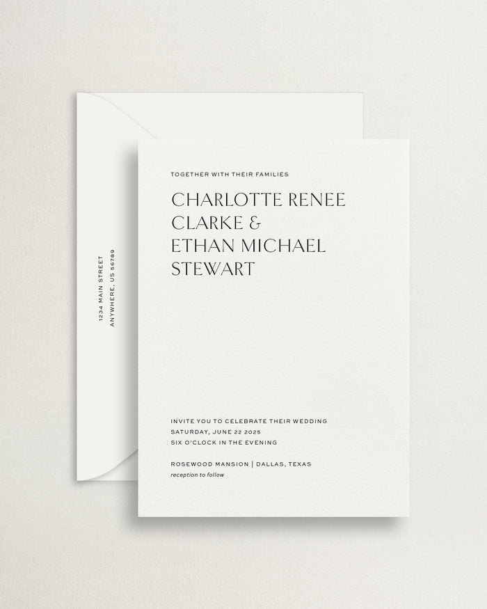 Charlotte Invitations